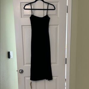 NWT- Reformation Jeans Scala Dress in Black